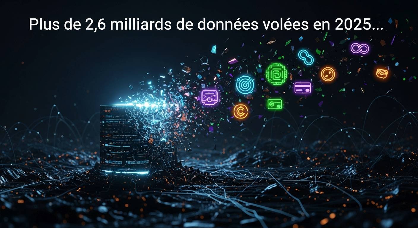 Plus de 2,6 milliards de données volées en 2025 : les 5 vérités que vous ignorez sur les fuites de données